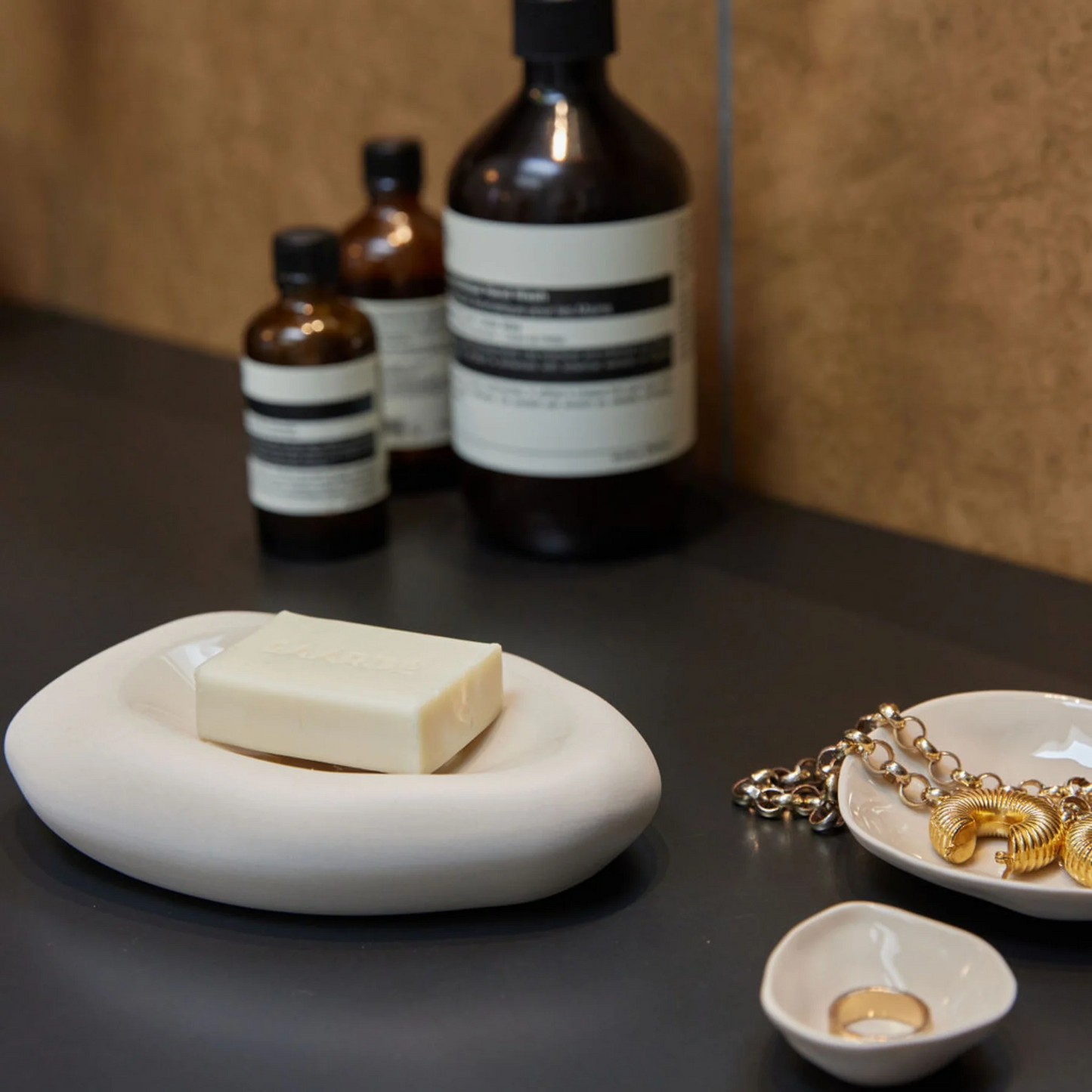 Medium Accessory Dish - Bone