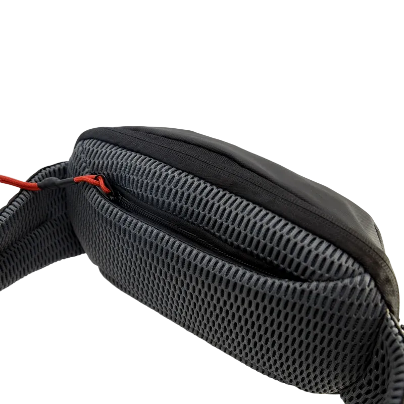 The Paparoa Waist Bag - Black
