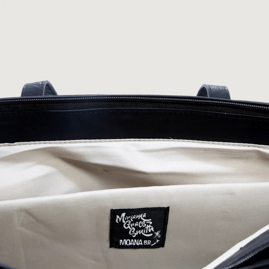 The Khandallah Miriama Grace Smith Tote - Black