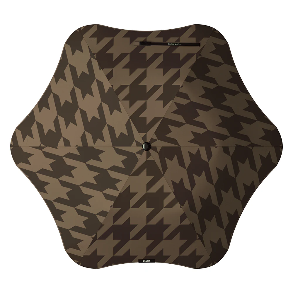 Blunt Umbrella Metro - Houndstooth Cocoa
