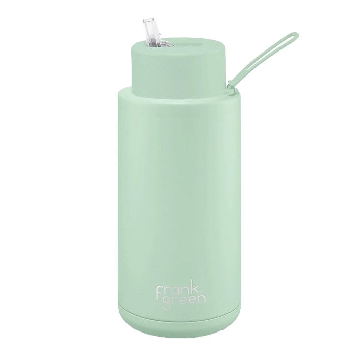 Frank Green 34oz Straw Bottle - Mint Gelato