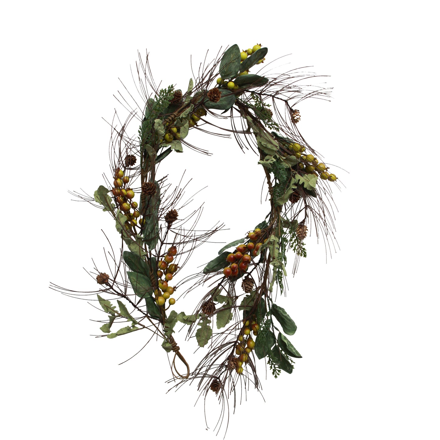 Foraged Green Berry Swag | French Country | Avisons