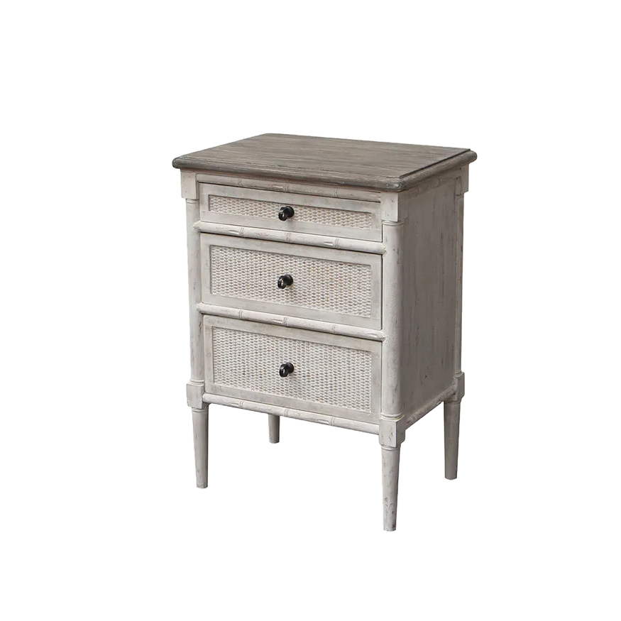 Laurette Bedside Table | French Country | Avisons