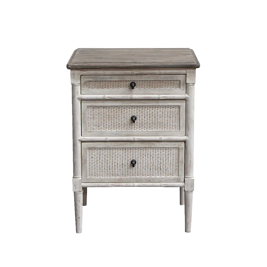 Laurette Bedside Table | French Country | Avisons