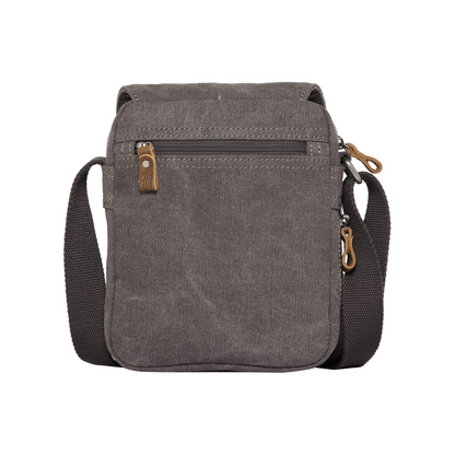 Classic Small Flap Front Body Bag - Charcoal | Troop London NZ