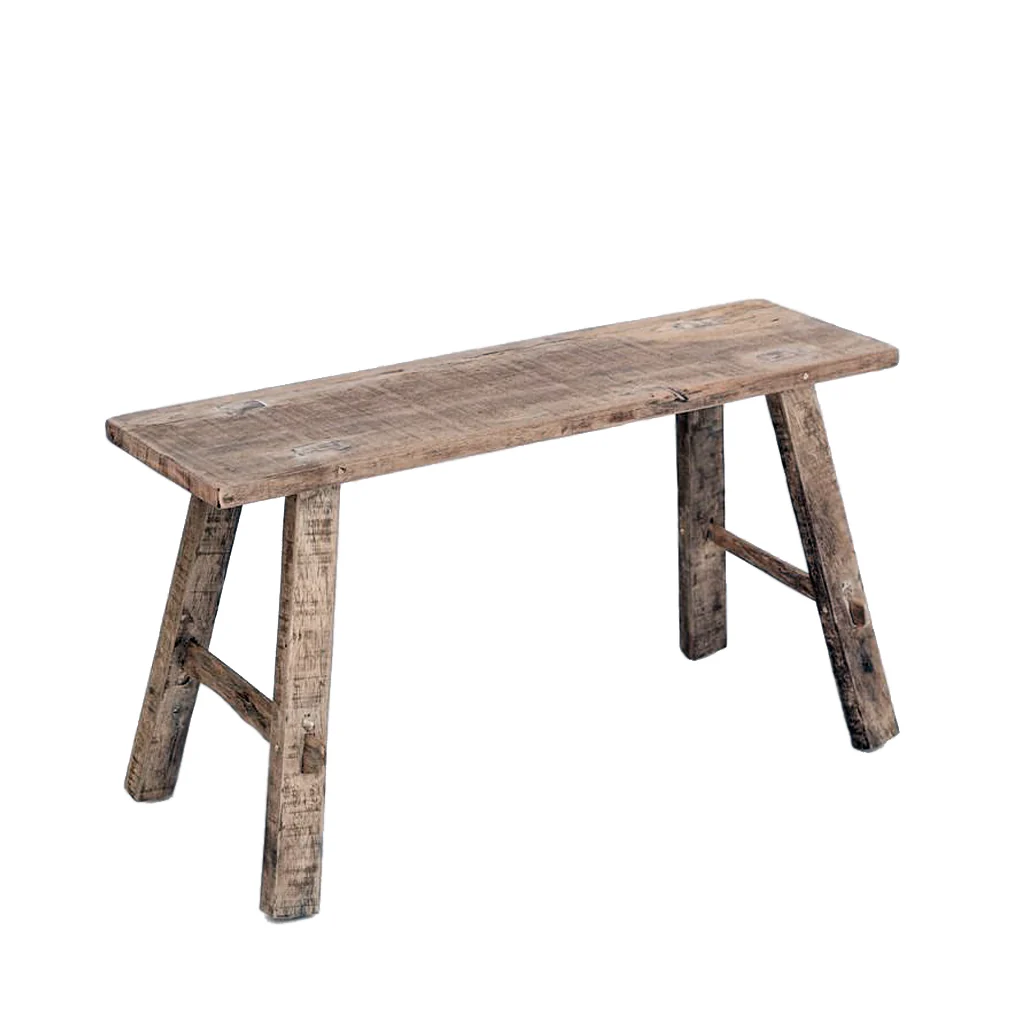 Teak Medium Bench - Natural