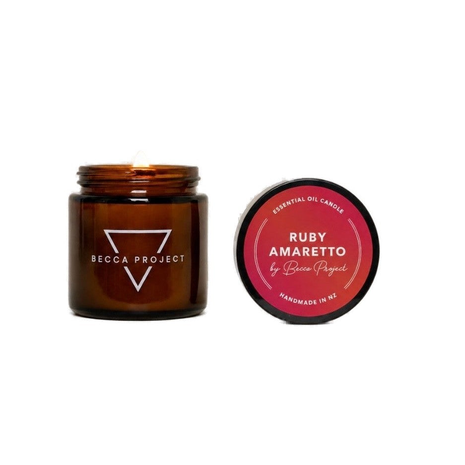 Becca Project Mini Ruby Amaretto Candle