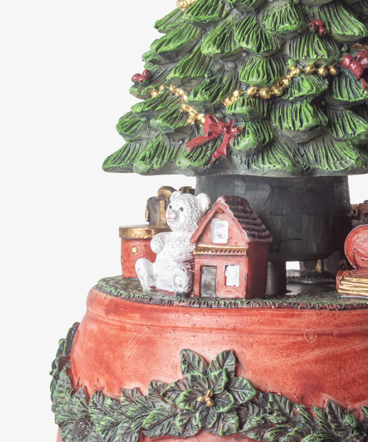French Country Classic Noel Tree Music Box