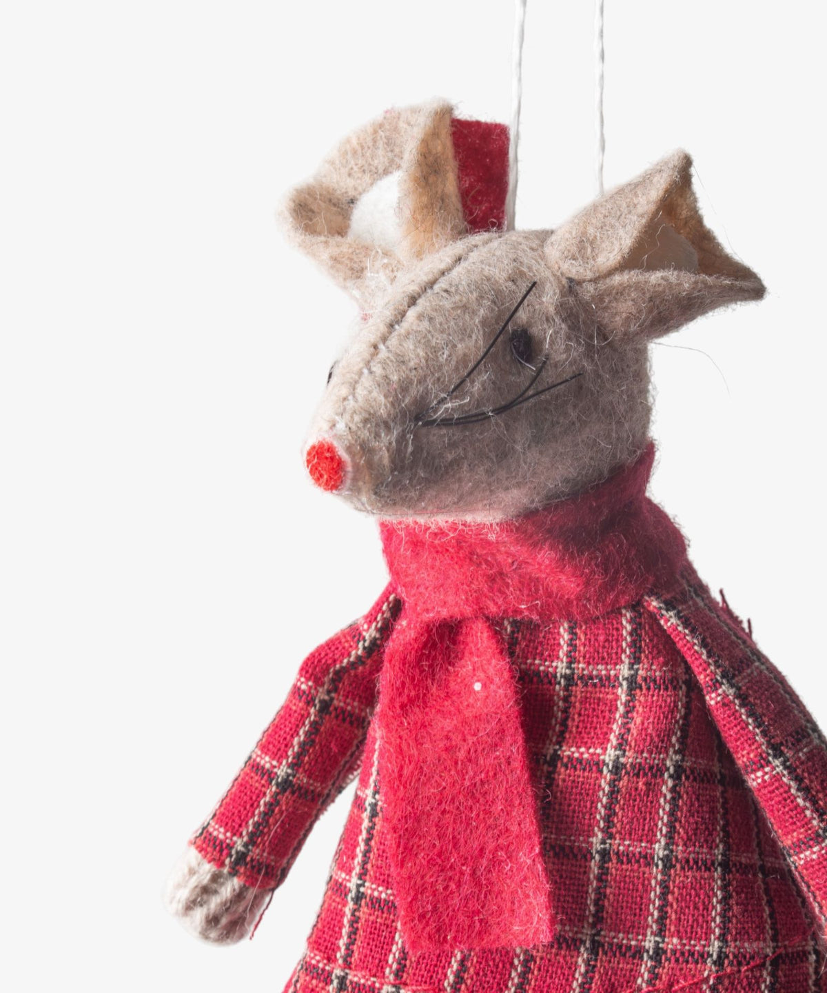 French Country Red Harry Mouse Hanging