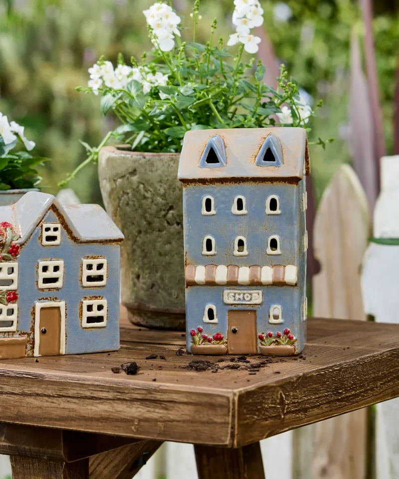 Devon Flower Shop Tea Light Cornflour