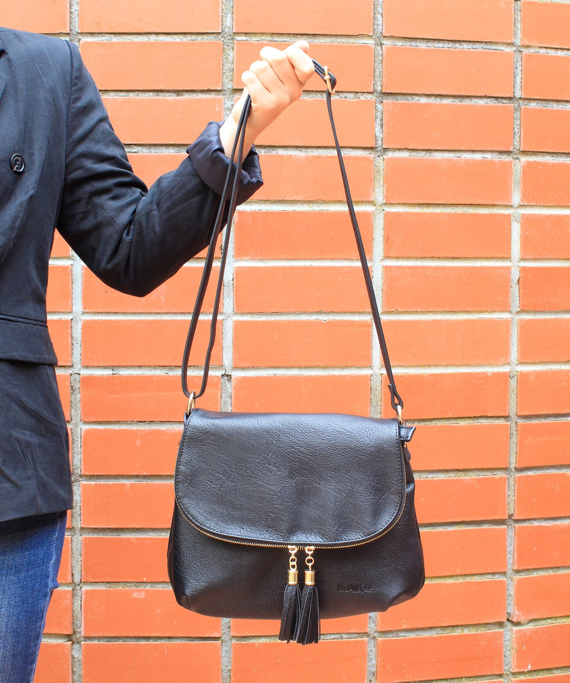 St Clair Handbag - Black | Moana Road | Avisons NZ