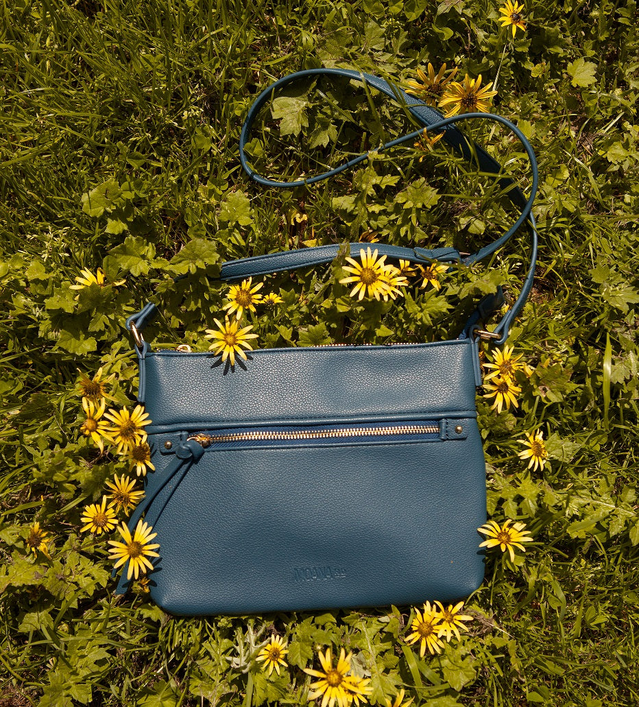 Moana Road Thorndon Crossbody Bag - Navy | Avisons NZ