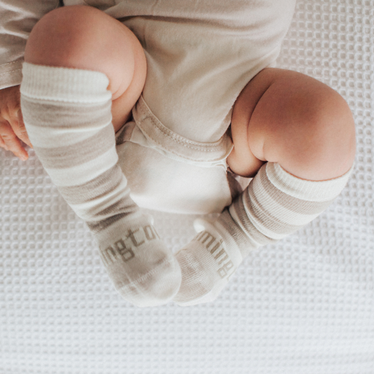 Merino Wool Baby Socks - Dandelion