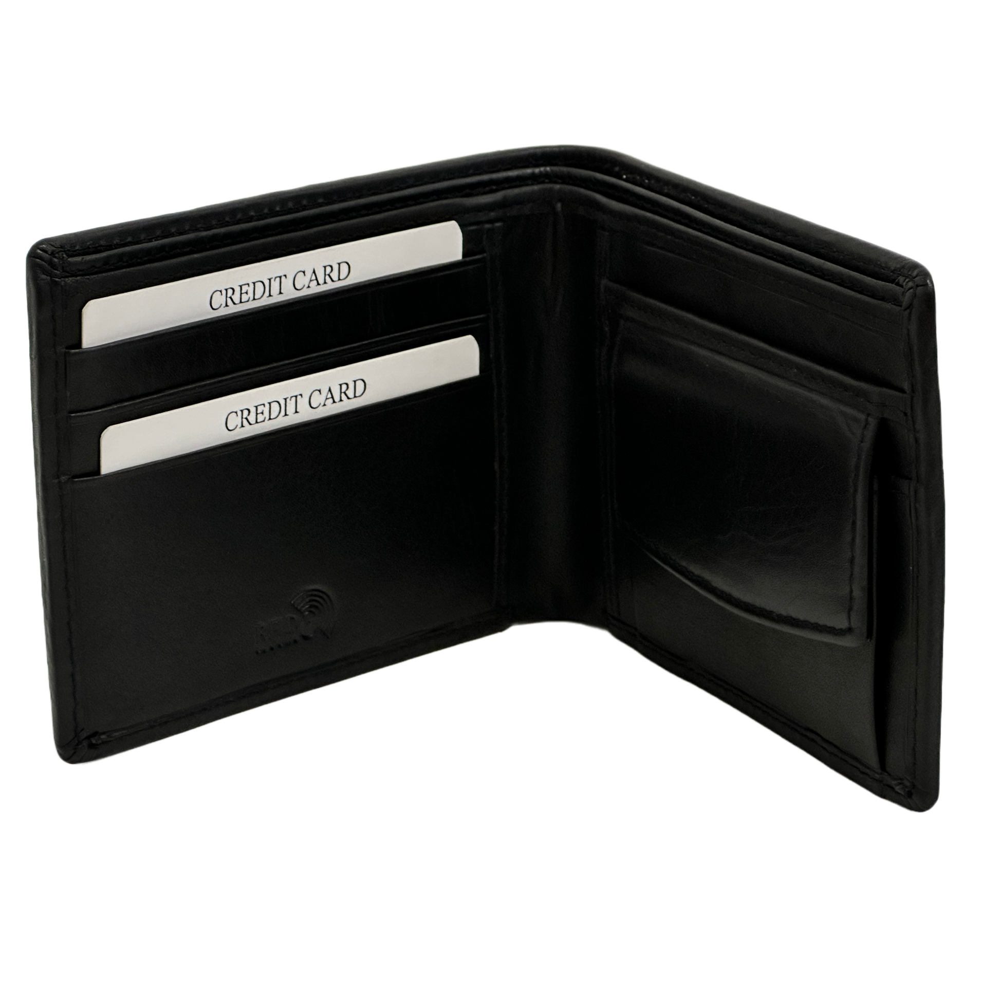Slim Line Wallet - Black | Gifts for Men | Avisons NZ