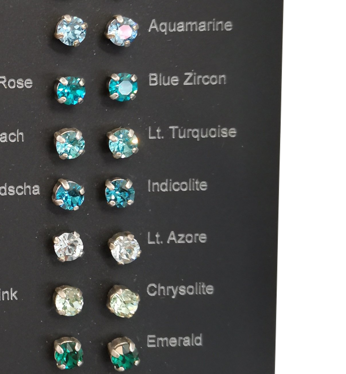 Swarovski Stud Earrings - 6mm