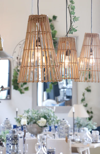 Pacifica Rattan Hanging Light