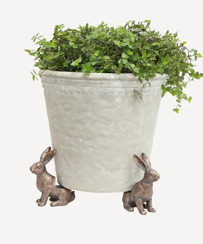 Hare Pot Stand Set | French Country | Avisons NZ
