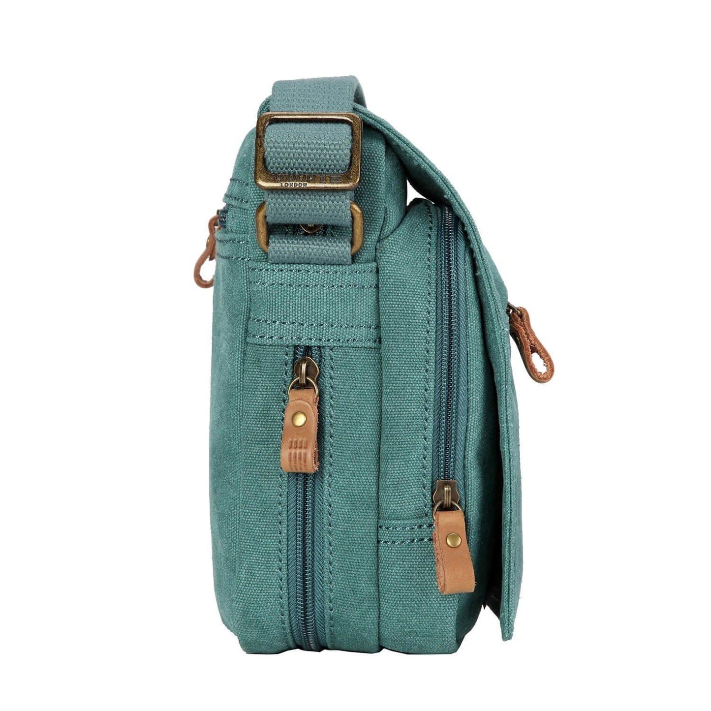 Classic Canvas Across Body Bag - Turquoise | Troop London NZ