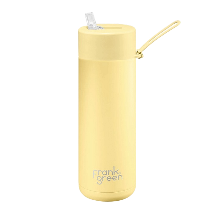 Frank Green 20oz Straw Bottle Buttermilk Avisons NZ Avison's Home