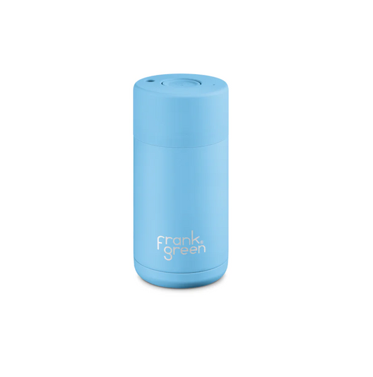 Frank Green 12oz Reusable Cup - Sky Blue | Avisons NZ