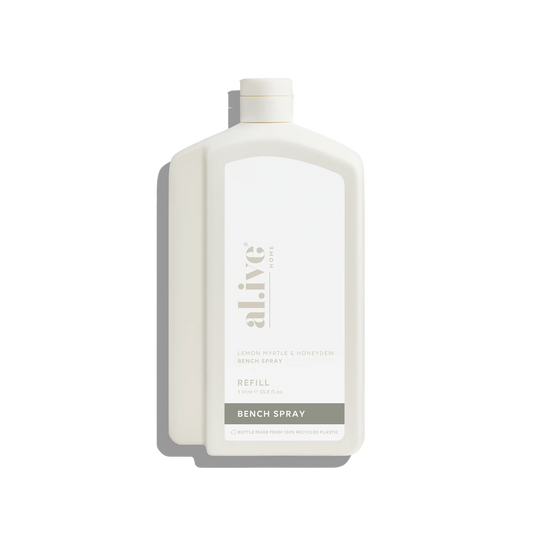 al.ive Body - Bench Spray Refill - Lemon Myrtle & Honeydew 1L