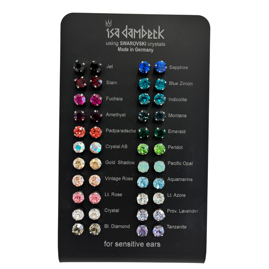 Swarovski Stud Earrings - 9mm