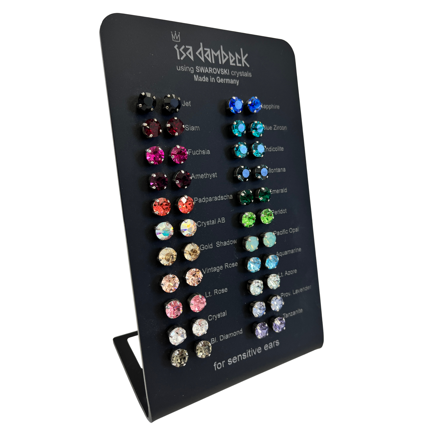 Swarovski Stud Earrings - 9mm