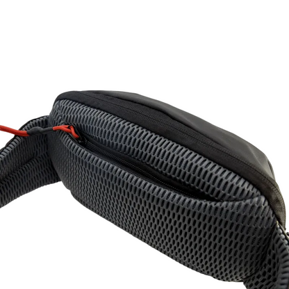 The Paparoa Waist Bag - Black