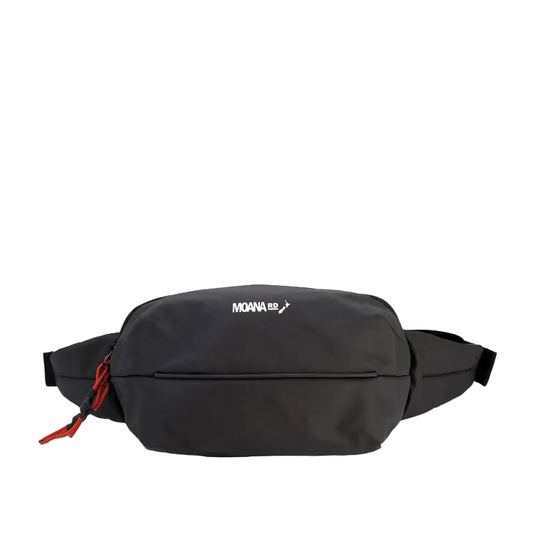 The Paparoa Waist Bag - Black