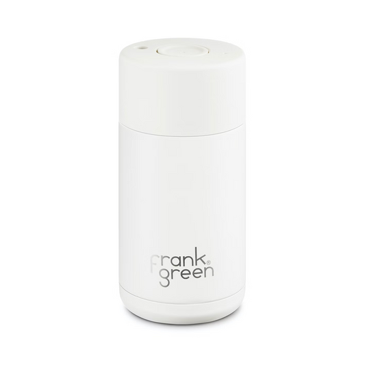 Frank Green 12oz Reusable Cup - Cloud | Avisons NZ