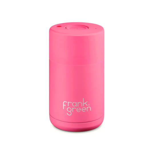 Frank Green 10oz Reusable Cup - Neon Pink | Avisons NZ