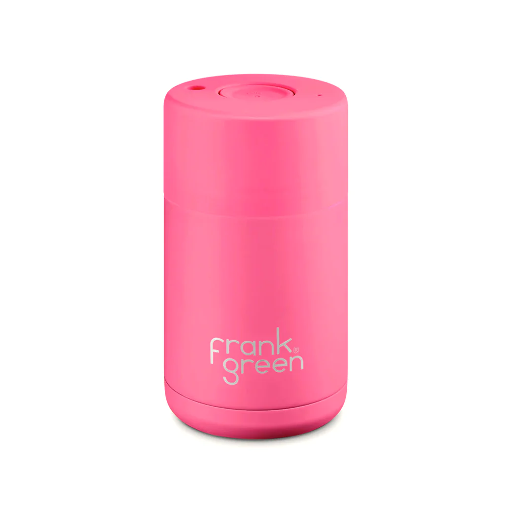 Frank Green 10oz Reusable Cup - Neon Pink | Avisons NZ