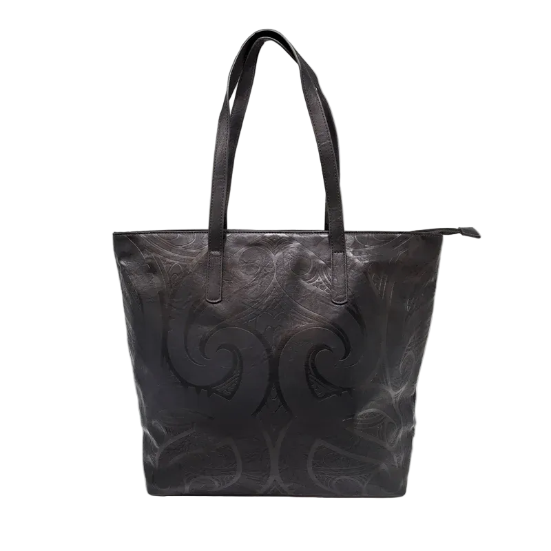 The Khandallah Miriama Grace Smith Tote - Black