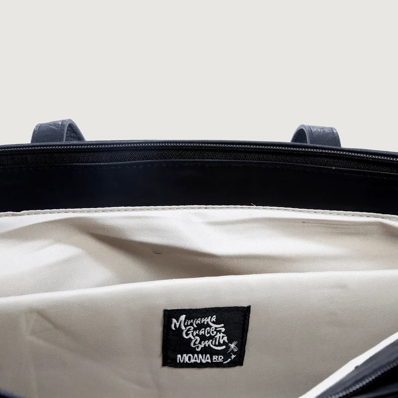 The Khandallah Miriama Grace Smith Tote - Black