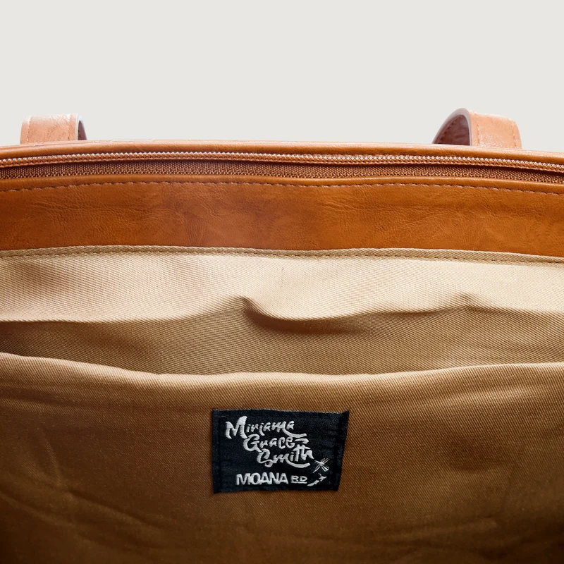 The Khandallah Miriama Grace Smith Tote - Tan