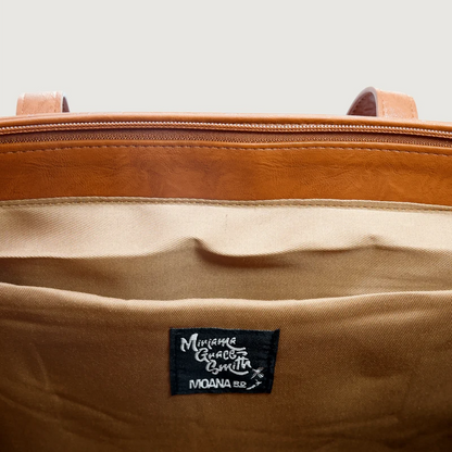 The Khandallah Miriama Grace Smith Tote - Tan