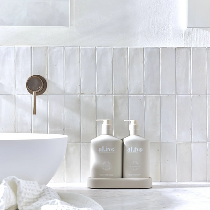 al.ive Body - Wash & Lotion Duo - Sea Cotton & Coconut