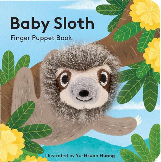 Baby Sloth Finger Puppet Book | Baby Books | Avisons NZ