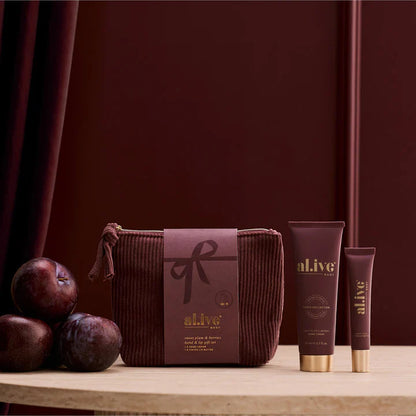al.ive Body - Hand & Lip Giftset - Sweet Plum & Berries