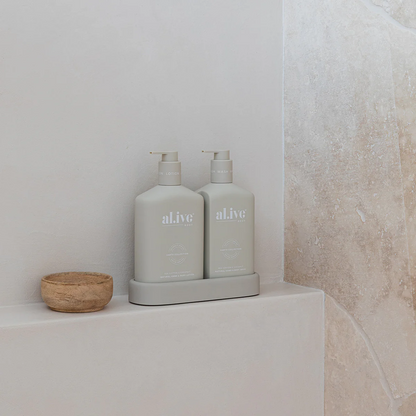al.ive Body - Wash & Lotion Duo - Sea Cotton & Coconut