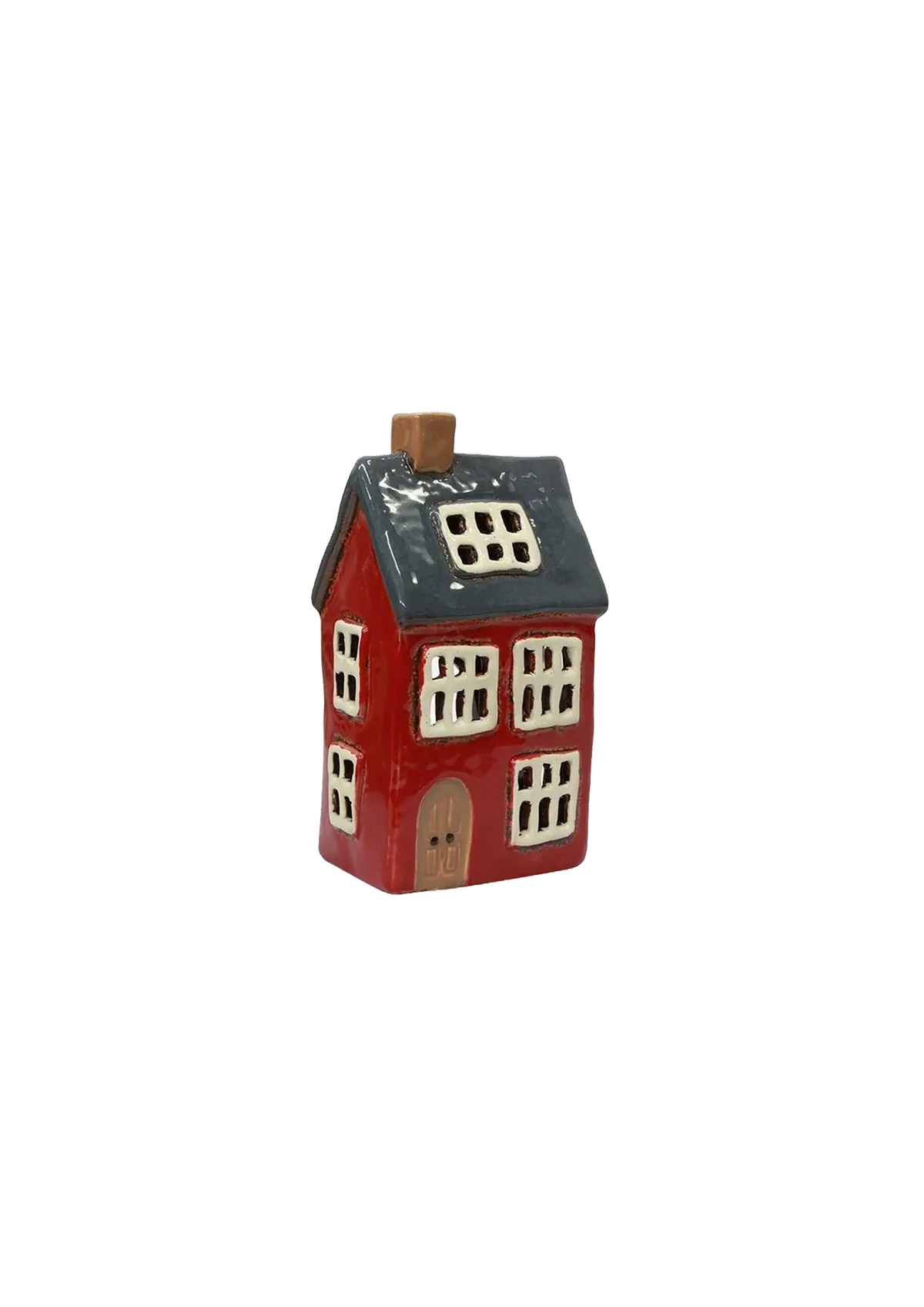 Alsace Tea Light House Navy Roof French Country Avison's Home