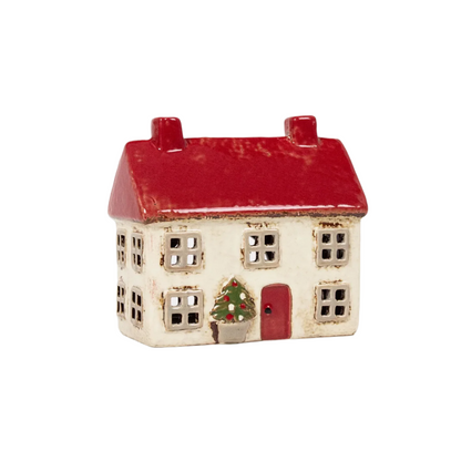 Alsace Christmas Tea Light Cottage - Stone | French Country