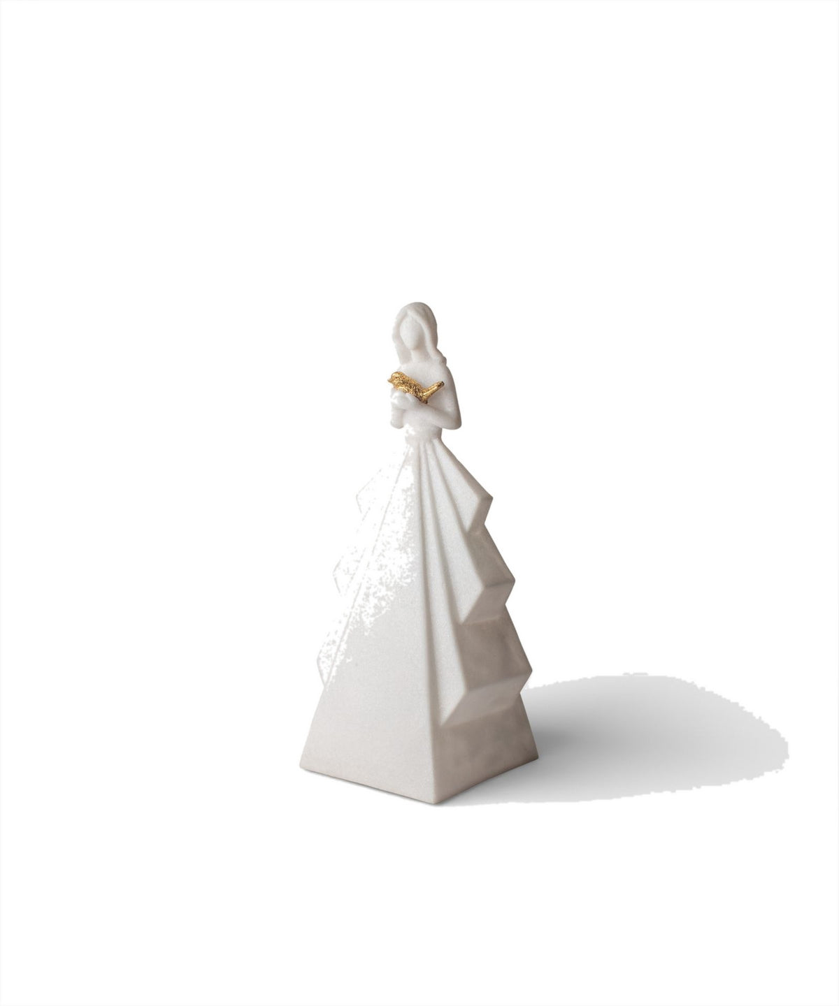 French Country Angel with Dove Light Up