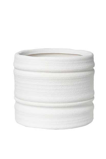 Bharat Cover Pot White