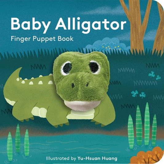 Baby Alligator Finger Puppet Book | Baby Books | Avisons NZ