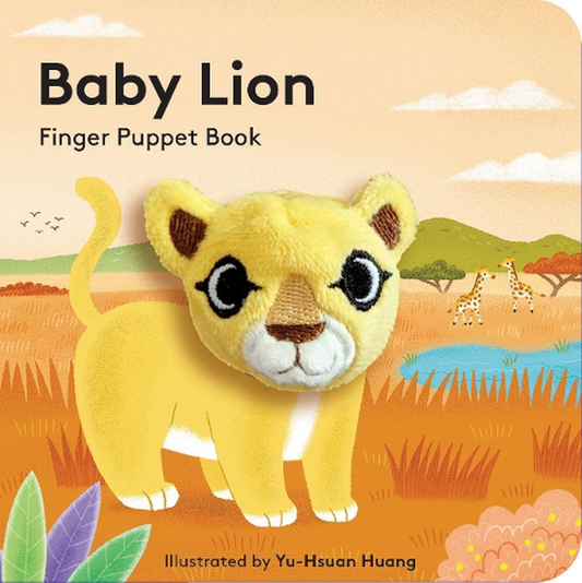 Baby Lion Finger Puppet Book | Baby Books | Avisons NZ
