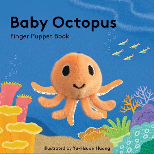 Baby Octopus Finger Puppet Book | Baby Books | Avisons NZ