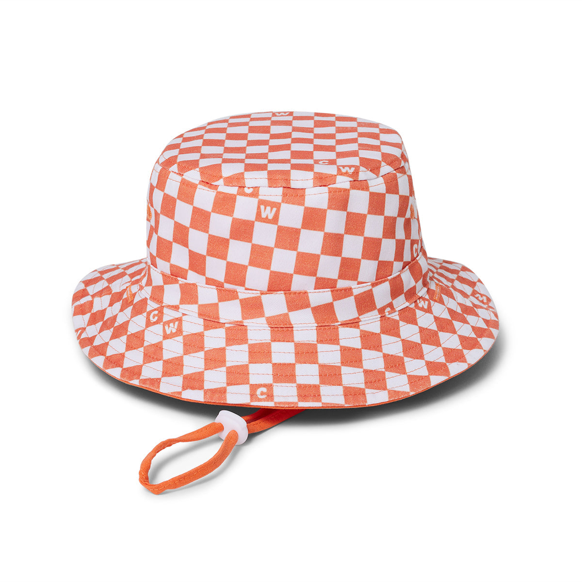 Crywolf Reversible Bucket Hat in Sunset Check