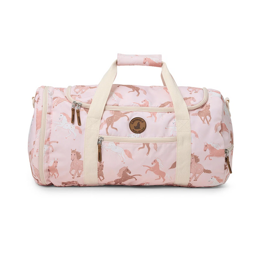 Crywolf Packable Duffel Bag - Blush Ponies *30% OFF*