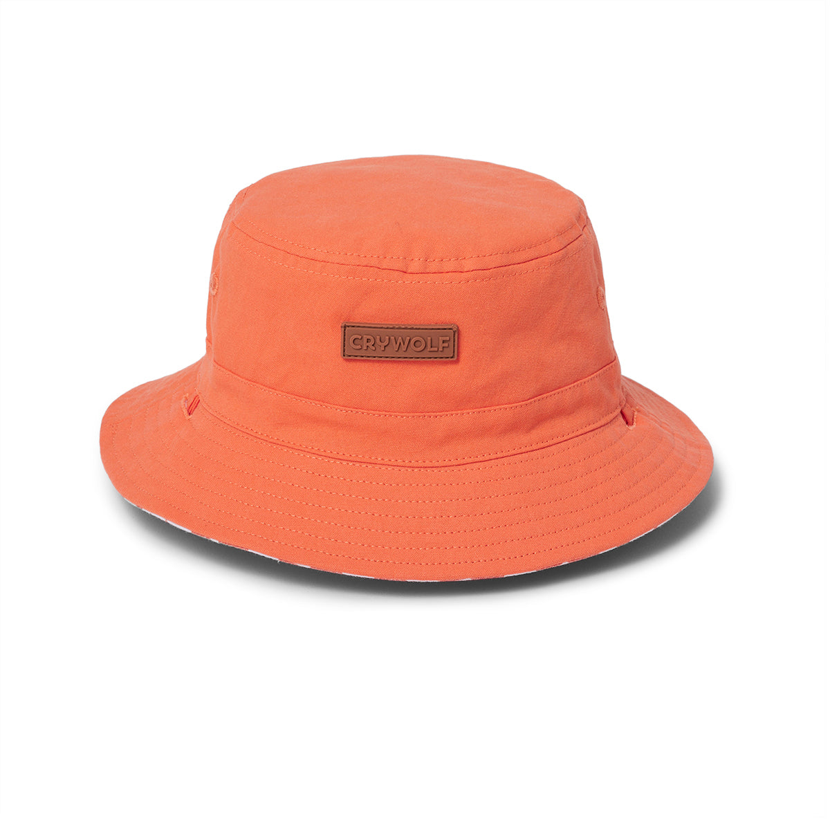 Crywolf Reversible Bucket Hat in Sunset Check